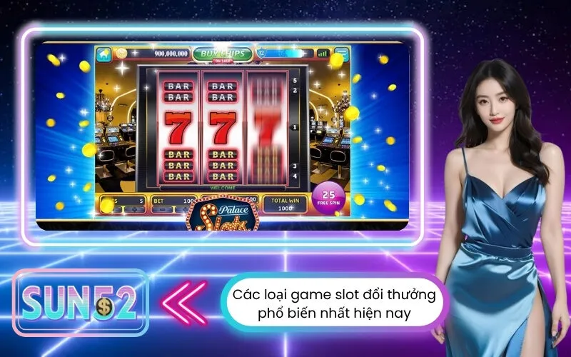 Các thể loại game slot đổi thưởng phổ biến nhất hiện nay